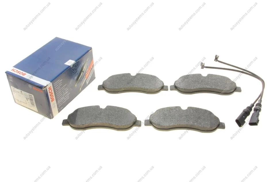Гальмівні колодки, дискові. BOSCH 0 986 494 845 (фото 1)