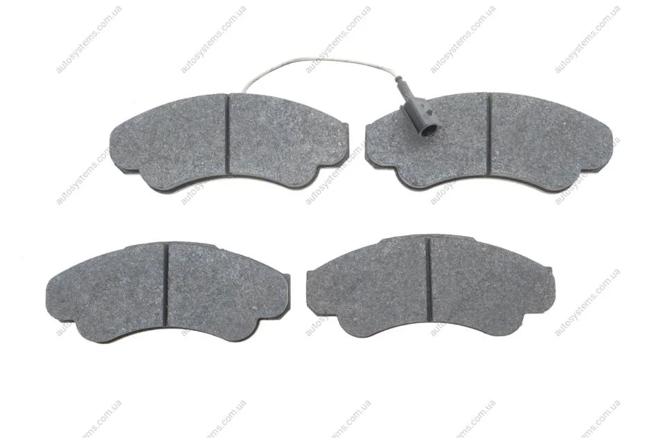 Колодки гальмівні (передні) Citroen Jumper 99-06/Fiat Ducato 00-/Peugeot Boxer 97-09 (+датчик) BOSCH 0 986 494 850 (фото 1)
