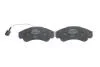 Колодки гальмівні (передні) Citroen Jumper 99-06/Fiat Ducato 00-/Peugeot Boxer 97-09 (+датчик) BOSCH 0 986 494 850 (фото 5)