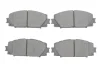 Комплект гальмівних колодок передн, GREAT WALL VOLEEX C20R TOYOTA ALLION II, PREMIO, YARIS, YARIS / VIOS 1.0-1.5 08.05- BOSCH 0 986 494 886 (фото 1)