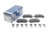 Тормозные колодки, дисковые. BOSCH 0 986 494 887 (фото 2)