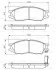 Колодки гальмівні (передні) Nissan Almera II 02-/Sunny 00-03 BOSCH 0 986 495 146 (фото 2)