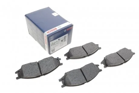 Колодки гальмівні (передні) Nissan Almera II 02-/Sunny 00-03 BOSCH 0 986 495 146