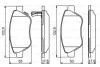 Колодки гальмівні (передні) Opel Corsa D 06-14 BOSCH 0 986 495 237 (фото 2)
