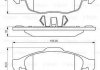 Колодки гальмівні (передні) Citroen Berlingo/Peugeot Partner 08- BOSCH 0 986 495 258 (фото 2)