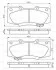 Колодки гальмівні (передні) Toyota Hilux 2.5-4.0 d-4d 04- BOSCH 0 986 495 352 (фото 2)