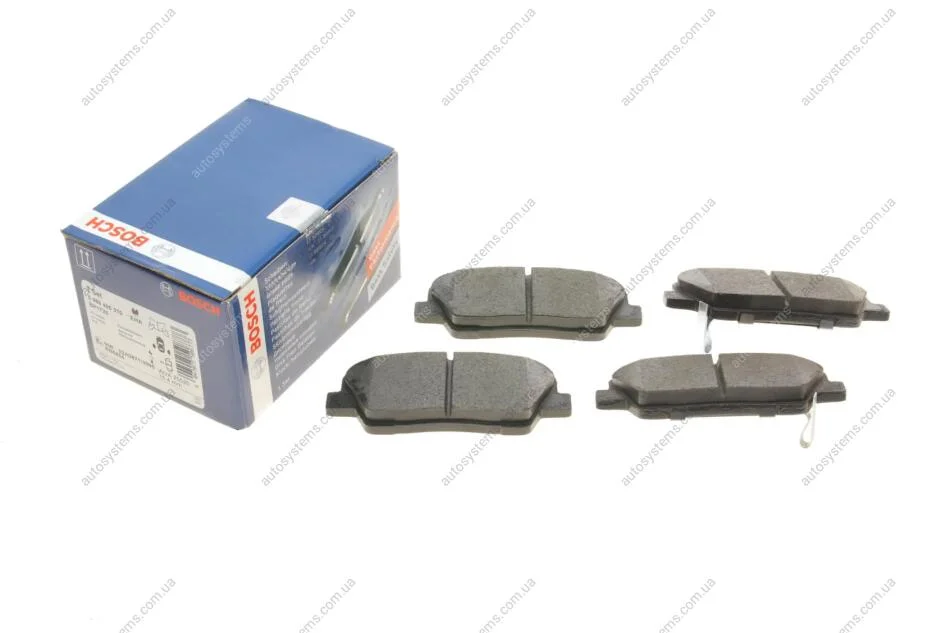 Колодки гальмівні (задні) Hyundai Santa Fe II 06-/Kia Sorento II 09- BOSCH 0 986 495 370 (фото 1)