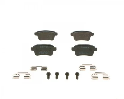 Колодки гальмівні (задні) Renault Kangoo 08-/MB Citan 12- BOSCH 0 986 495 418