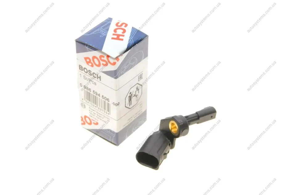 Датчик ABS (задній) Audi A3/VW Golf V 1.2-2.0 TFSI/TDI 03- (L) BOSCH 0 986 594 506 (фото 1)