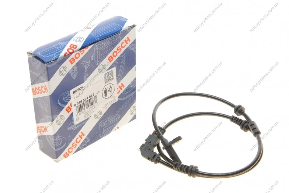 Датчик ABS (передній) MB S-class (W221) 05-13 BOSCH 0 986 594 642 (фото 1)