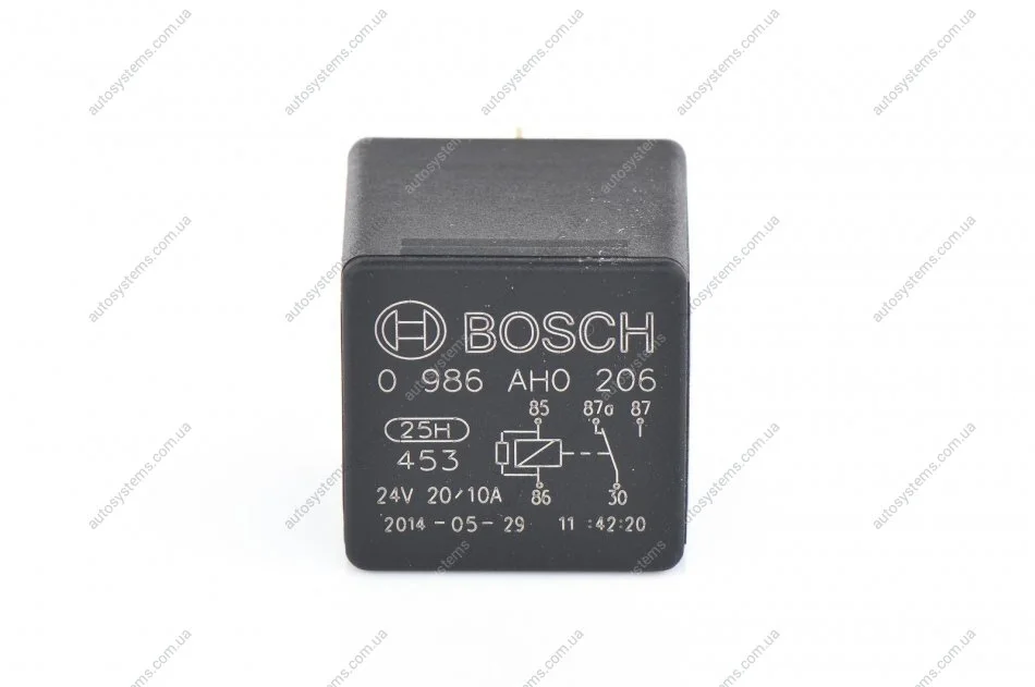Автомобильное реле BOSCH 0 986 AH0 206 (фото 1)