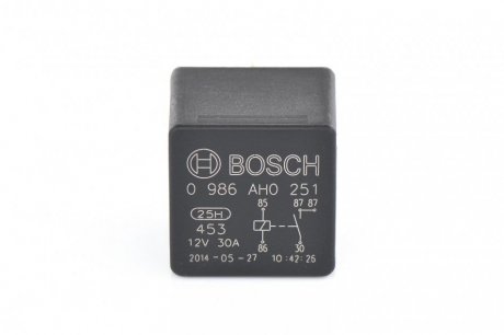 Реле універсальне BOSCH 0 986 AH0 251