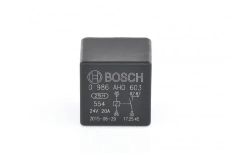 Автомобильное реле BOSCH 0 986 AH0 603