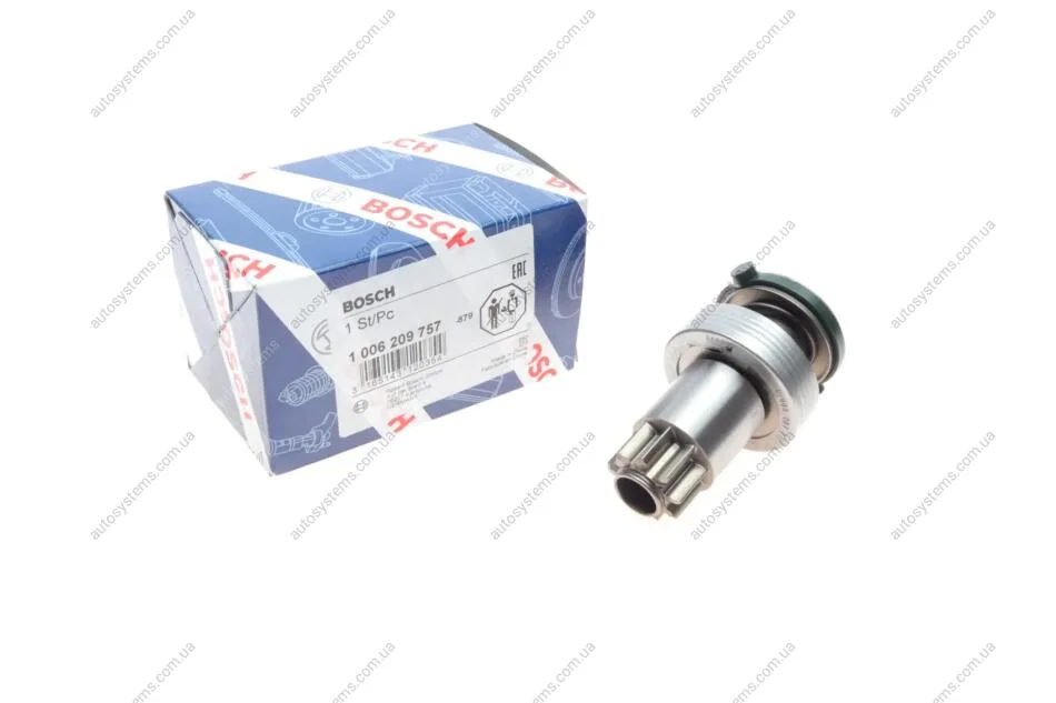 Бендикс стартера VW T4 90-03 BOSCH 1 006 209 757 (фото 1)