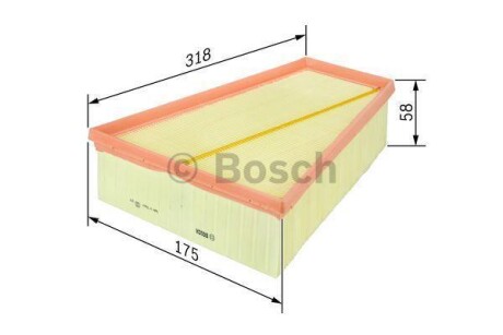 Воздушный фильтр BOSCH 1 457 433 543