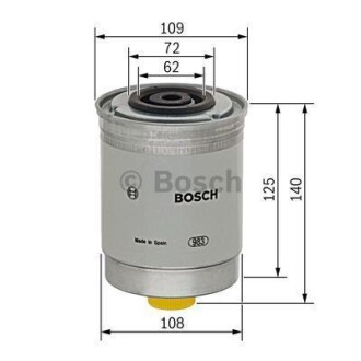 Топливный фильтр BOSCH 1 457 434 185