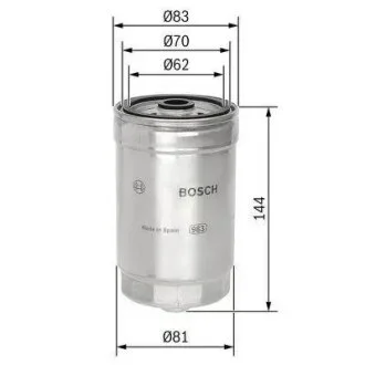 Фільтр палива BOSCH 1 457 434 314