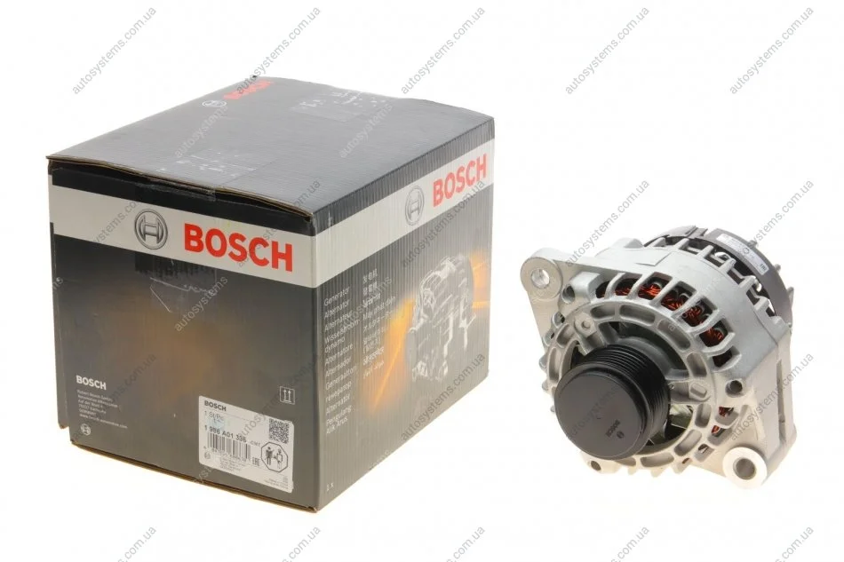 Генератор Opel Astra H/Vectra C/Zafira C 1.9 CDTI 04-10 (14V/120A) BOSCH 1 986 A01 336 (фото 1)