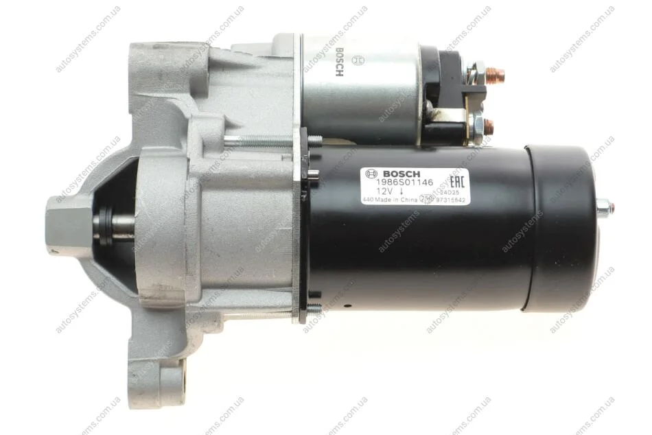 Стартер Fiat Scudo 2.0 16V 00-06 (12V/1.1kw) BOSCH 1 986 S01 146 (фото 1)