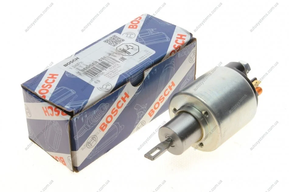 Реле стартера втягуюче Citroen C5/C6/Jumper/Peugeot 405/505/Partner 1.6-3.0 71- BOSCH 1 986 SE1 571 (фото 1)