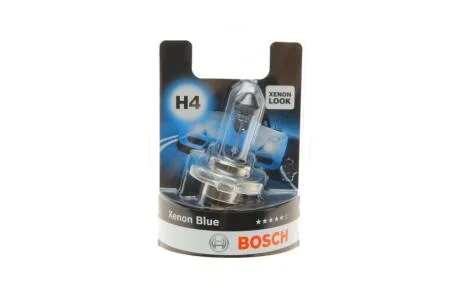 Автолампа H4 12V 60/55W P43t Xenon Blue BOSCH 1 987 301 010