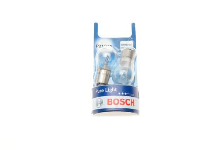 Автолампа P21/5W 12V 21/5W BAY15d Pure Light (BL) BOSCH 1 987 301 016