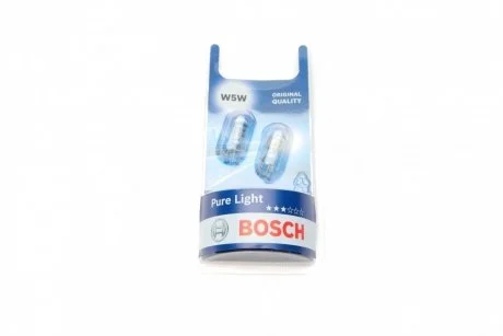 Лампа W5W BOSCH 1 987 301 026