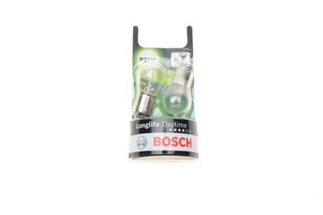 Автолампа P21W 12V 21W BA15s Longlife Daytime (к-кт 2шт) (BL) BOSCH 1 987 301 050