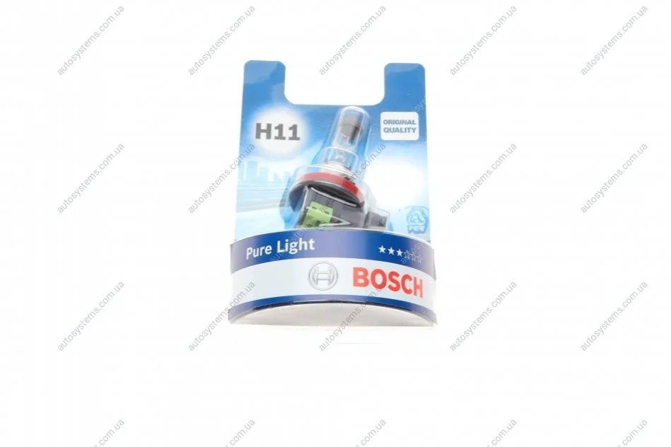 Автолампа H11 12V 55W PGJ19-2 Pure Light BOSCH 1 987 301 339 (фото 1)