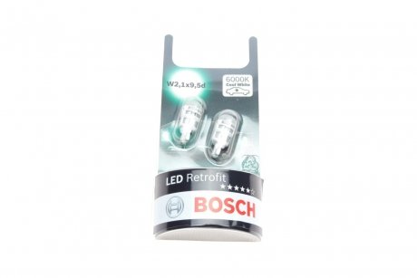 Автолампа W5W 12V 5W W2.1x9.5d LED Retrofit BL 6000K (Cool white) BOSCH 1 987 301 505