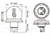 Автолампа R2 12V 45/40W P45t Pure Light BOSCH 1 987 302 023 (фото 7)