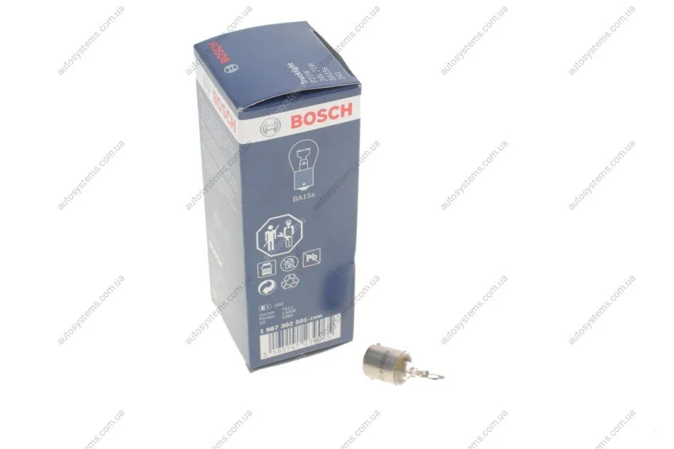 Лампа освещения 24V P21W BA15S BOSCH 1 987 302 501 (фото 1)