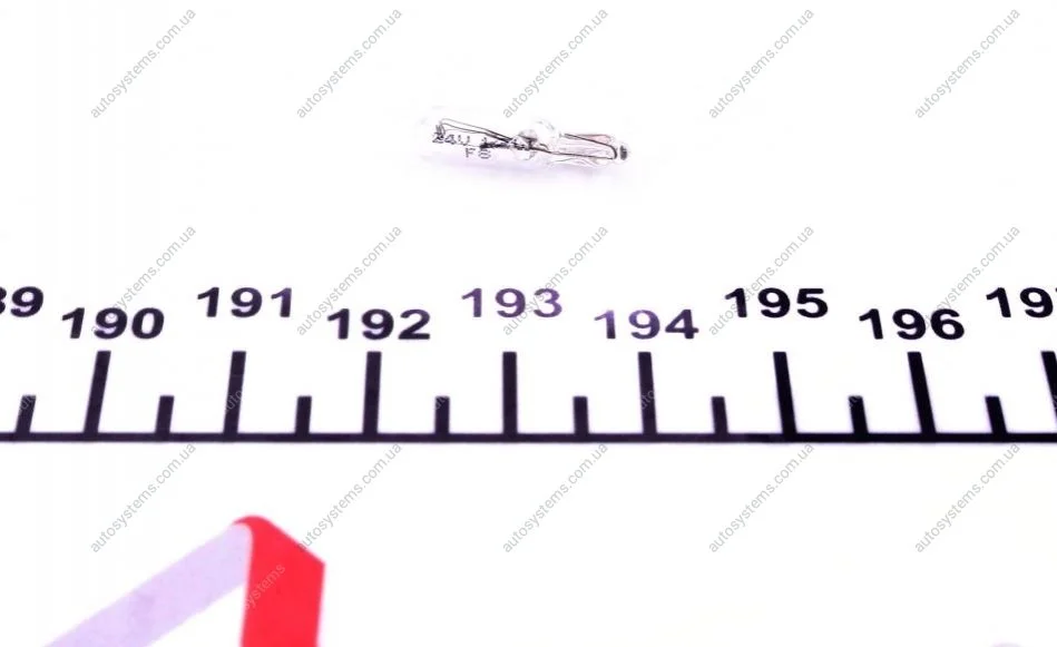 Лампа освещения 24V 1,2W W2x4,6D бесцокольная 12512 BOSCH 1 987 302 504 (фото 1)