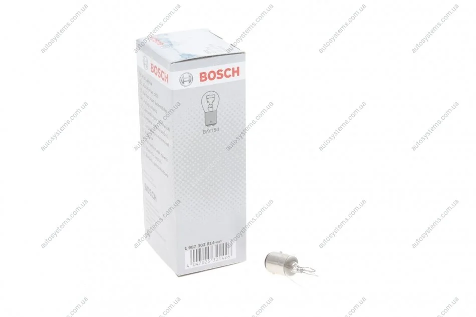 Лампа освещения 12V P21/5W Quick BOSCH 1 987 302 814 (фото 1)