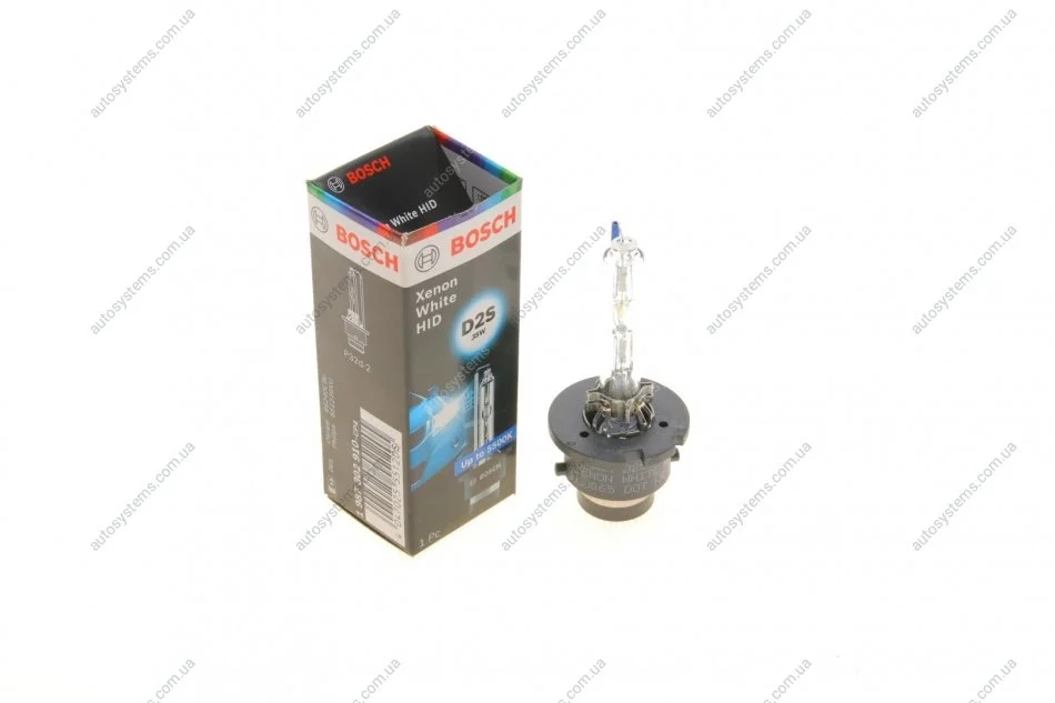 Автолампа D2S 85V 35W P32d-2 Xenon White HID (5500K) BOSCH 1 987 302 910 (фото 1)