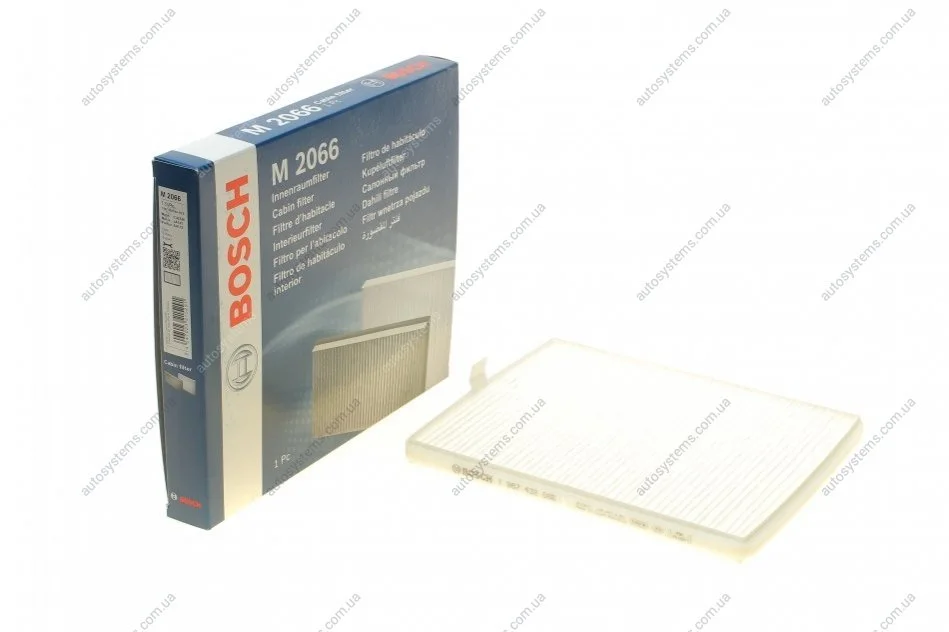 Фільтр салону Opel Agila/ Suzuki Ignis/ Subaru Justy 00- BOSCH 1 987 432 066 (фото 1)