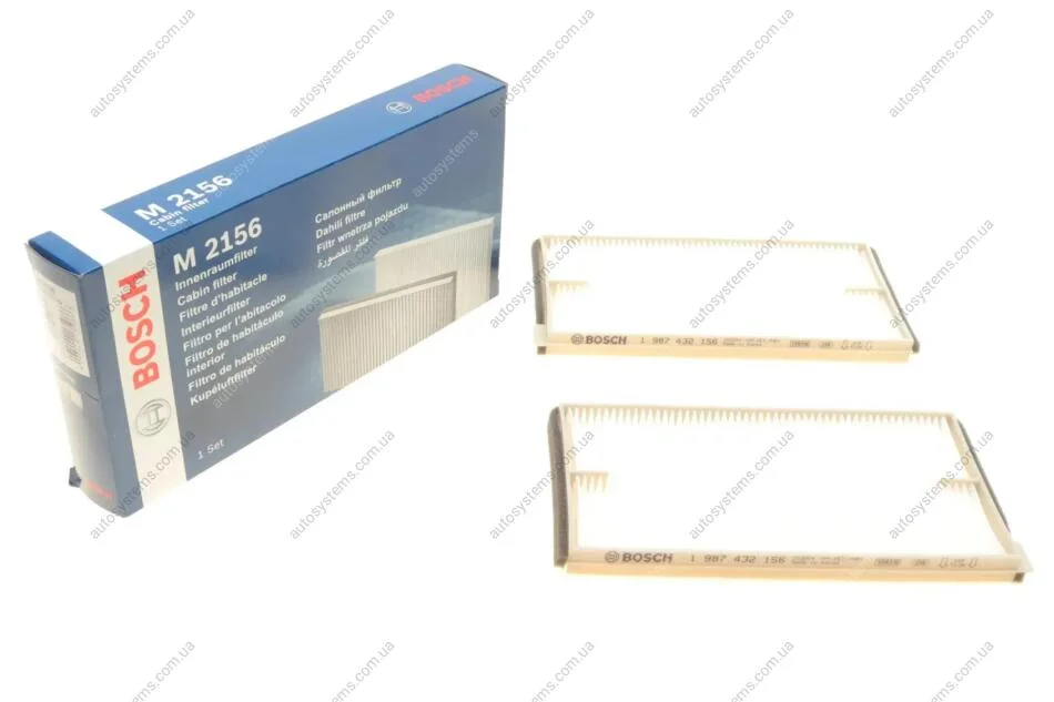 Фільтр салону Suzuki Grand Vitara 98-05 BOSCH 1 987 432 156 (фото 1)