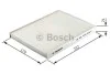 Фільтр салону Fiat Bravo 07-14/Stilo 01-08 (вугільний) BOSCH 1 987 432 377 (фото 6)