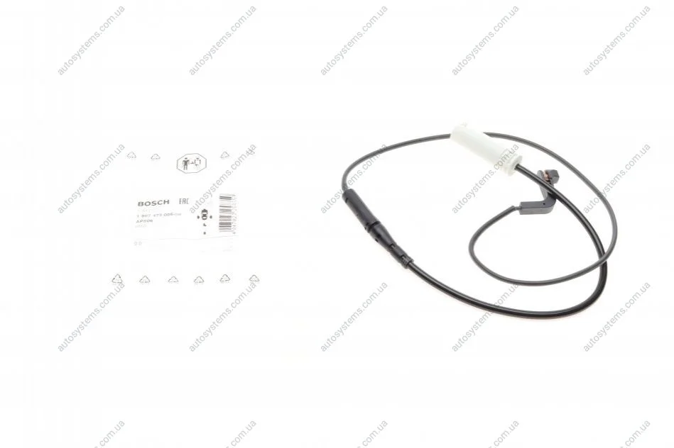 Датчик зносу гальмівних колодок (задних) BMW 5 (E61) 04-10 BOSCH 1 987 473 005 (фото 1)