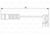 Датчик зносу гальмівних колодок (передніх) MB C-class (W202)/E-class (W210) 97-02 M113 BOSCH 1 987 473 008 (фото 1)
