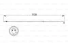 Датчик зносу гальмівних колодок (задніх) BMW X1 (E84) 2.0d 09-15 (L=1130mm) BOSCH 1 987 473 505 (фото 2)