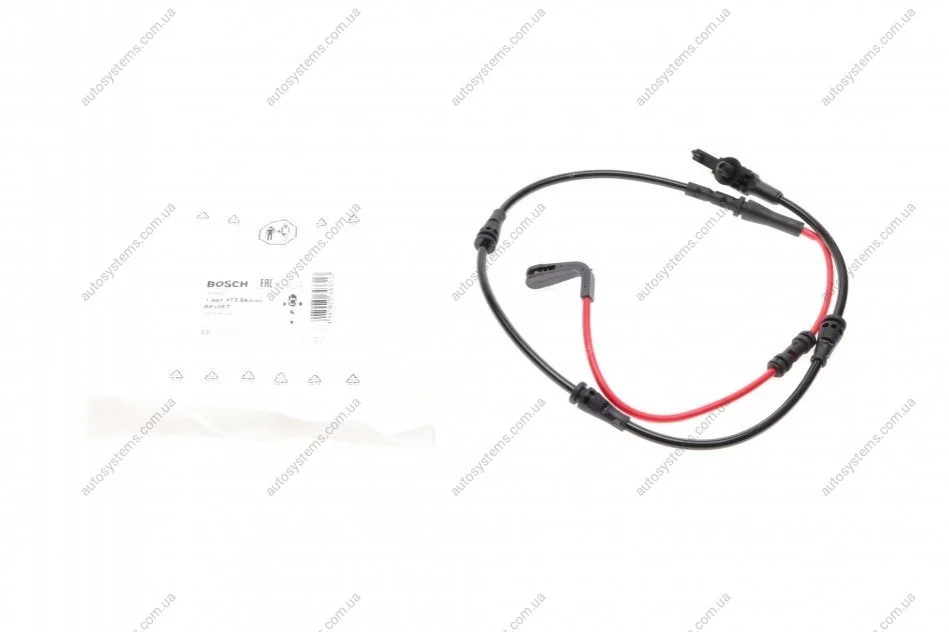 Датчик зносу гальмівних колодок (задніх) Land Rover Range Rover IV 3.0-5.0 D 12- BOSCH 1 987 473 564 (фото 1)