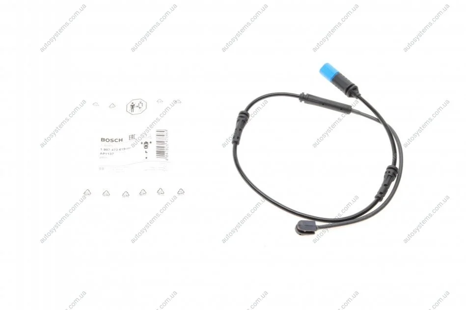 Датчик зносу гальмівних колодок (передніх) BMW 3 (G20/G80)/4 (G23/G83) 19- (L=765mm) BOSCH 1 987 473 619 (фото 1)