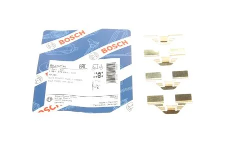 Монтажний компл.,гальм.колодки BOSCH 1 987 474 253
