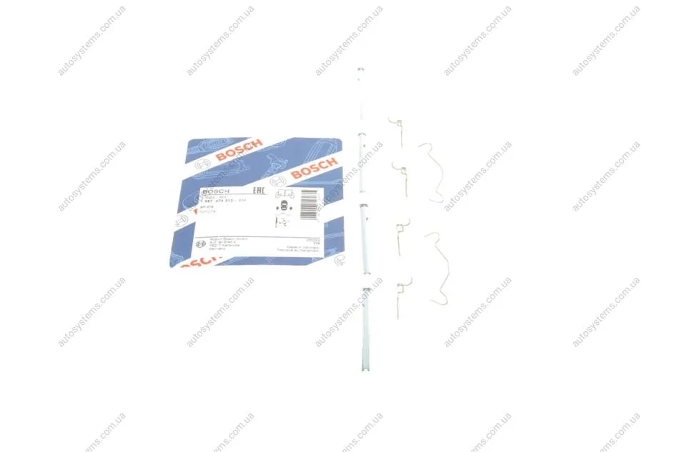 Планка супорта (заднього) прижимна (к-кт) Toyota Prius 00-09 BOSCH 1 987 474 313 (фото 1)