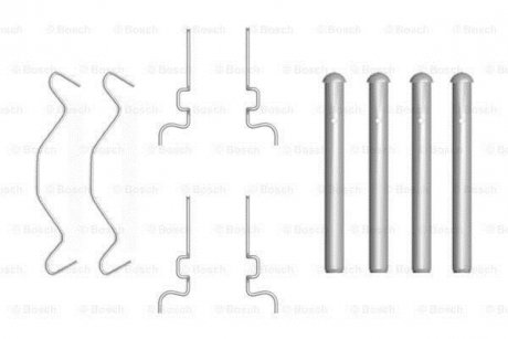 Планка супорта (заднього) прижимна (к-кт) Toyota Prius 00-09 BOSCH 1 987 474 313