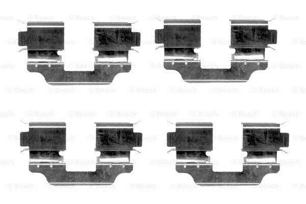 Комплект монтажный тормозных колодок BOSCH 1 987 474 341 (фото 1)