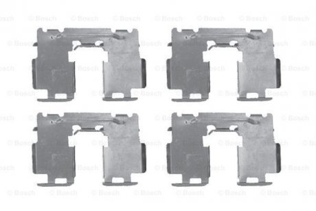 Монтажный компл.,тормоз.колодки BOSCH 1 987 474 472
