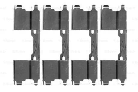Фото 1 - комплект монтажный тормозных колодок BOSCH 1 987 474 474 Комплект монтажный тормозных колодок BOSCH 1 987 474 474 (фото 1)