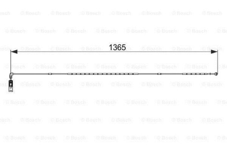 Датчик износа тормозных колодок BOSCH 1 987 474 583